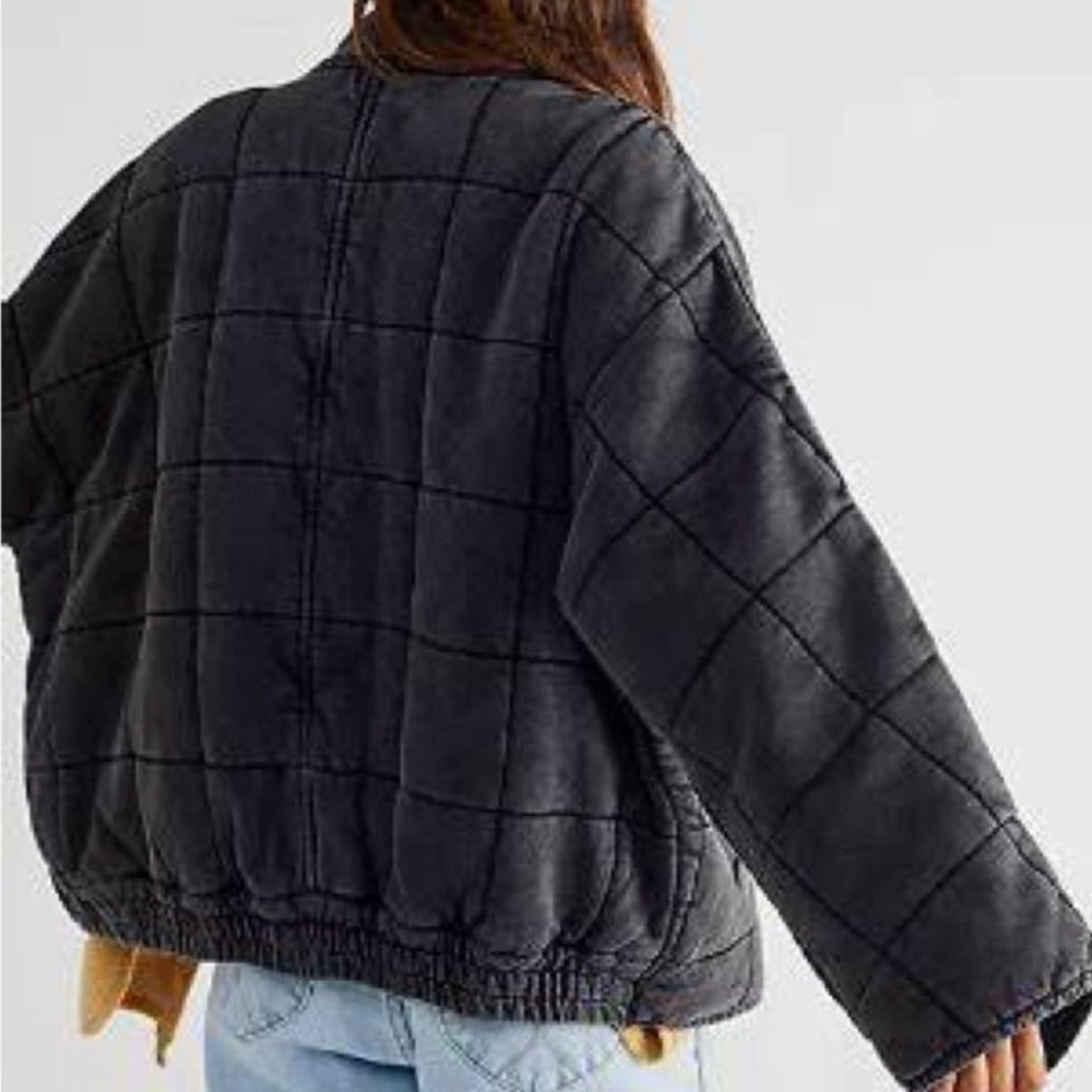Free People Quilted Jacket